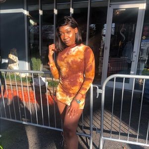 sunny tie dye dress